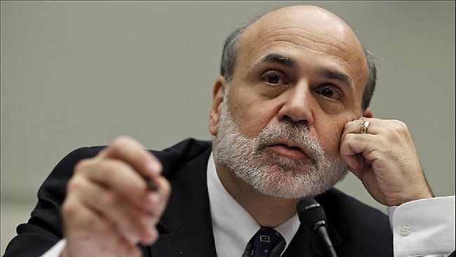 U.S. Federal Reserve Chairman, Ben Bernanke. 