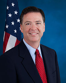 James Comey's official portrait as the Seventh Director of the Federal Bureau of Investigation. Public Domaon. Credit Source: en.wikipedia.org