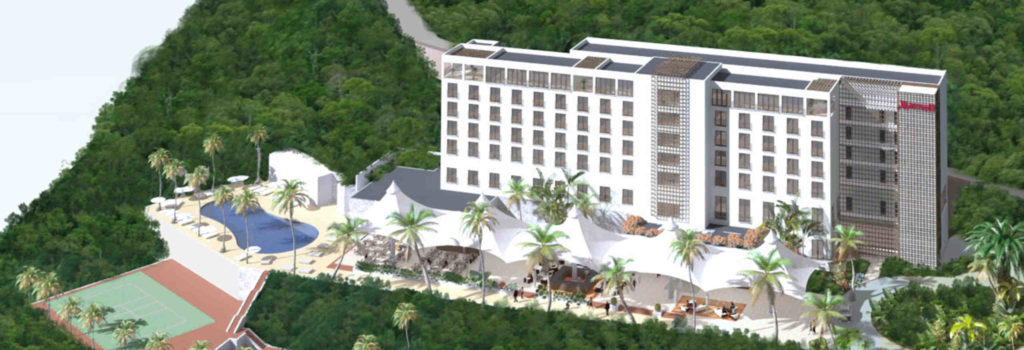 Marriott Hotel project (Haiti). Image source: ClintonFoundation.org